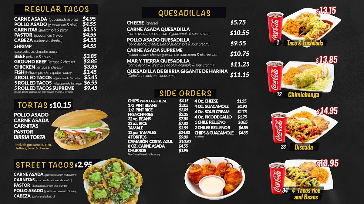 El Gordo Mexican Grill Menu - Image 2