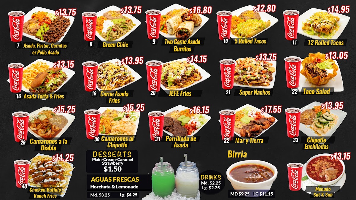 El Gordo Mexican Grill Menu - Image 5